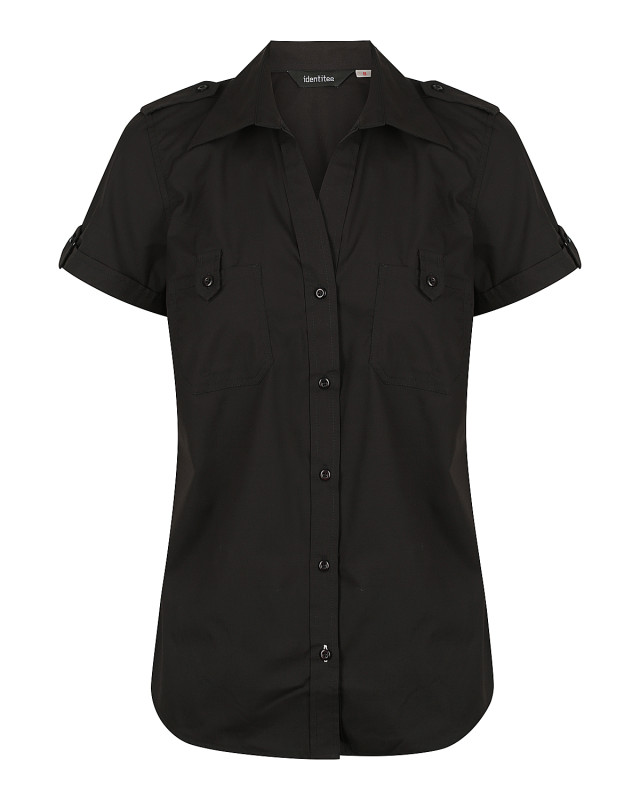 Women’s Chelsea Short Sleeve Shirt Black