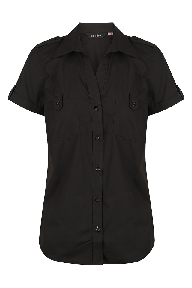 Women’s Chelsea Short Sleeve Shirt Black