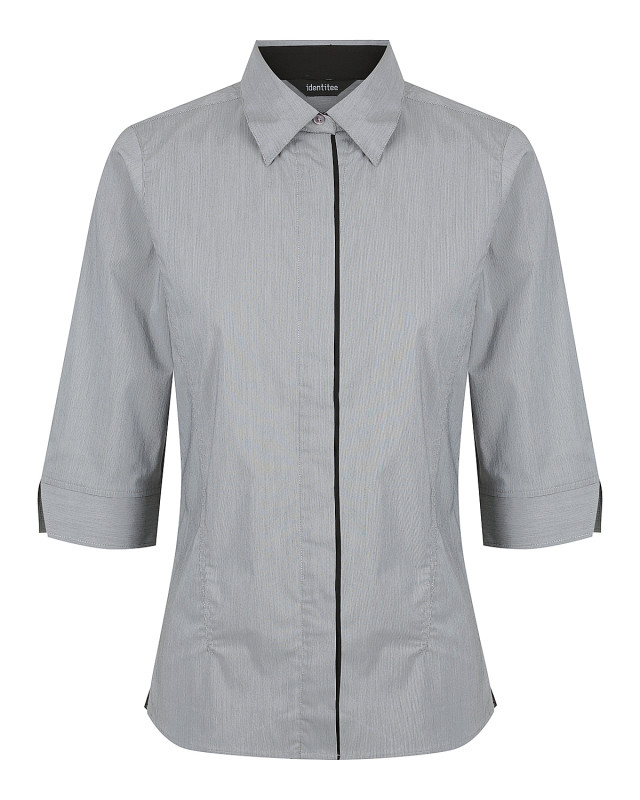 Women’s Stella 3/4 Sleeve Shirt Black/White