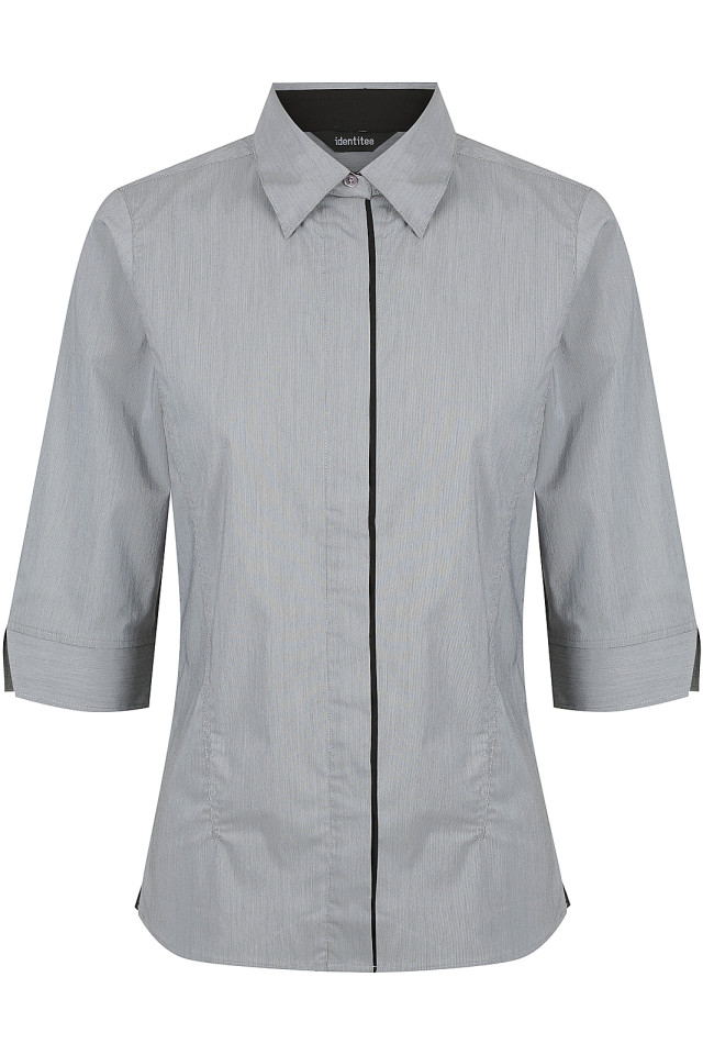 Women’s Stella 3/4 Sleeve Shirt Black/White