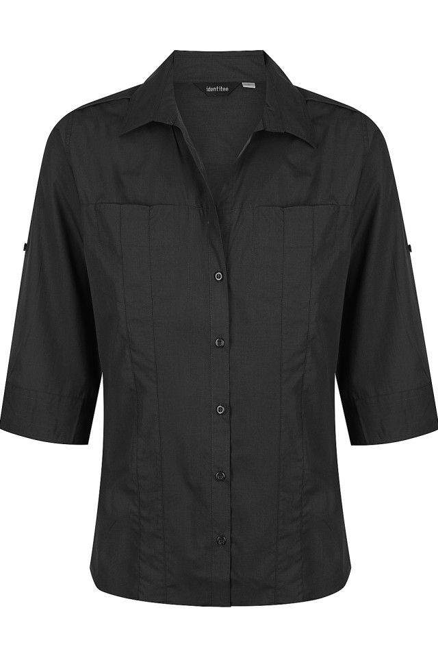 Women's Murray 3/4 Sleeve Shirt Black