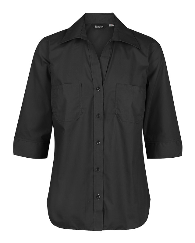 Women's Harley 3/4 Sleeve Shirt Black
