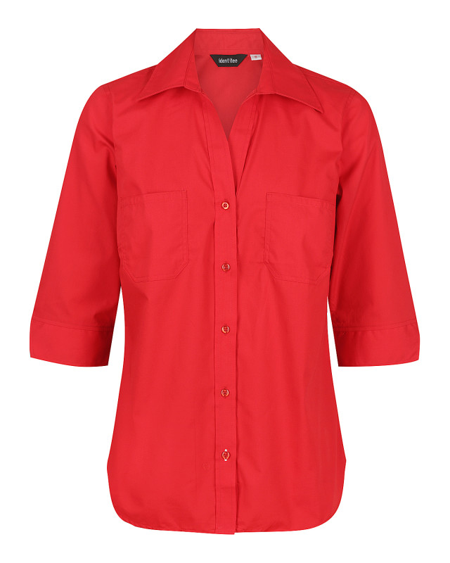 Women's Harley 3/4 Sleeve Shirt Red