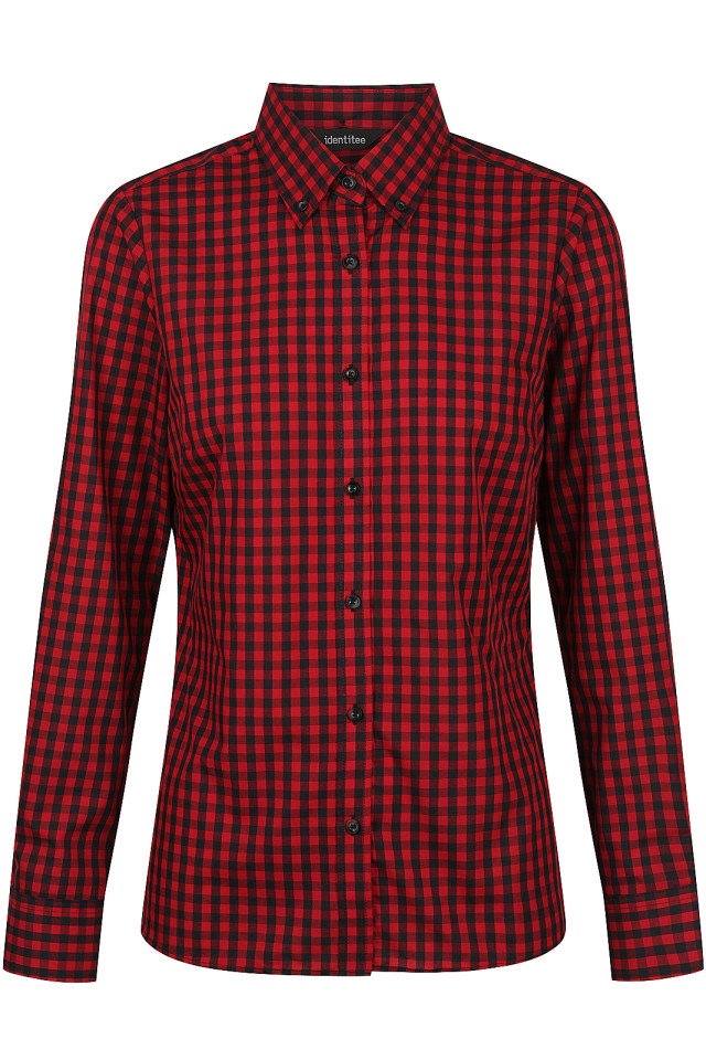 Women’s Barrett Long Sleeve Shirt Red/Black