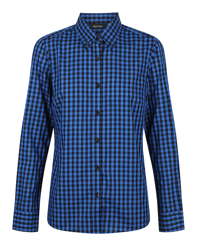 Women’s Barrett Long Sleeve Shirt Royal/Black