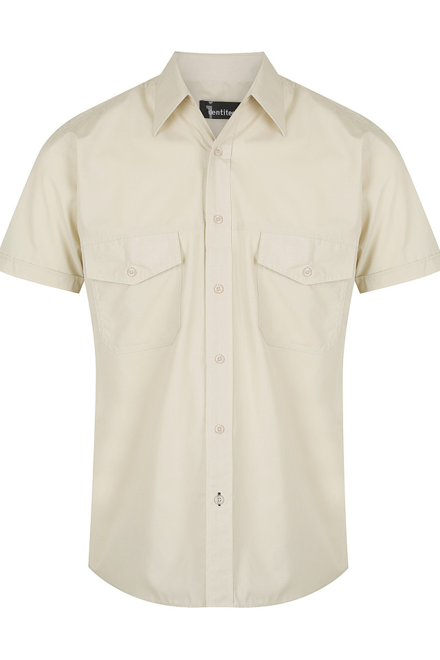 Men’s Harley Short Sleeve Shirt Sand