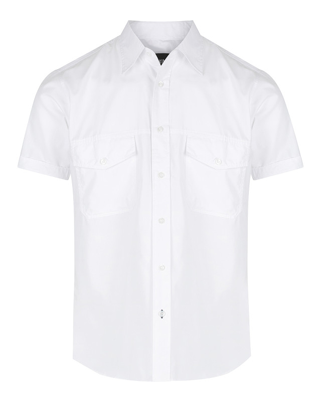 Men’s Harley Short Sleeve Shirt White