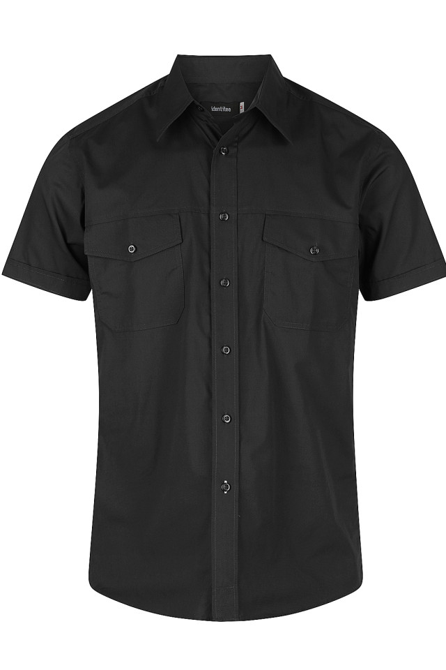 Men’s Harley Short Sleeve Shirt Black