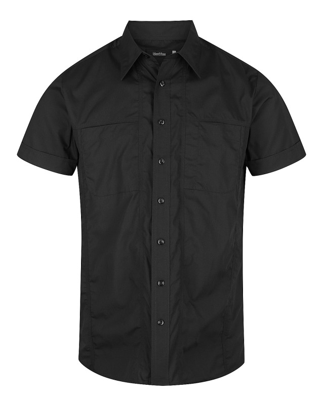 Men’s Aston Short Sleeve Shirt Black