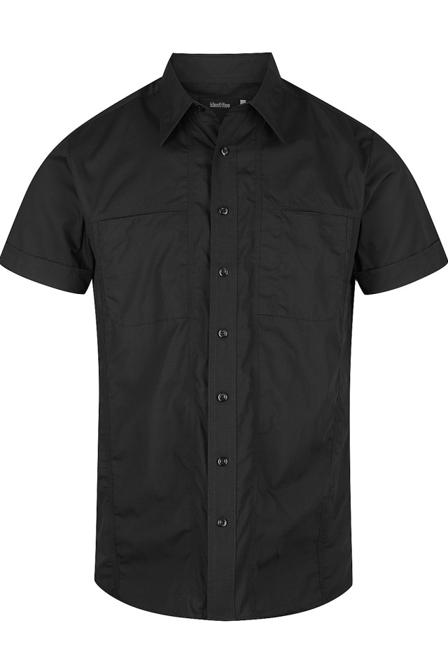 Men’s Aston Short Sleeve Shirt Black