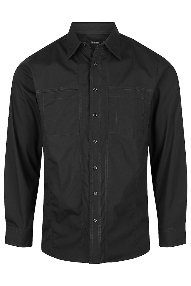 Men’s Aston Long Sleeve Shirt Black