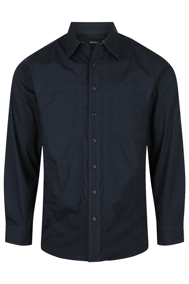 Men’s Aston Long Sleeve Shirt Ink