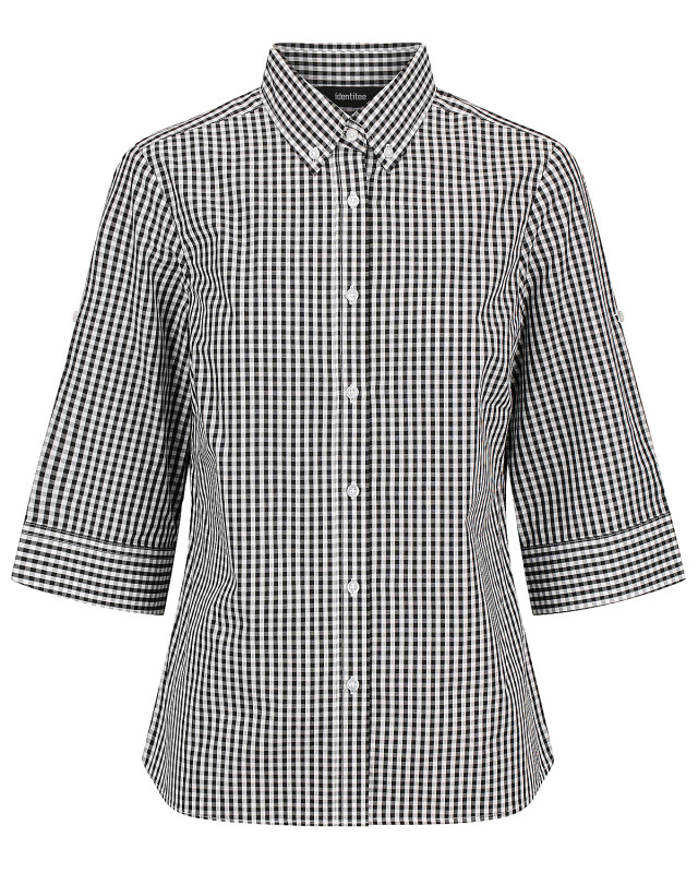 Women’s Miller 3/4 Sleeve Shirt Black/White
