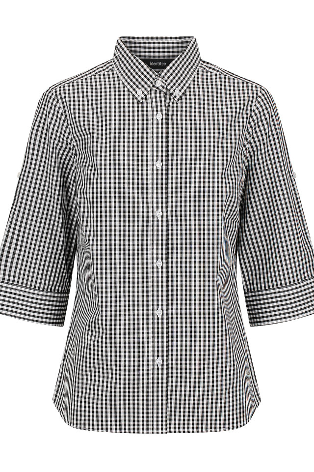 Women’s Miller 3/4 Sleeve Shirt Black/White