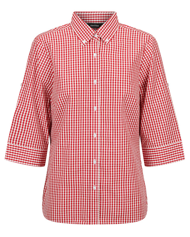 Women’s Miller 3/4 Sleeve Shirt Red/White
