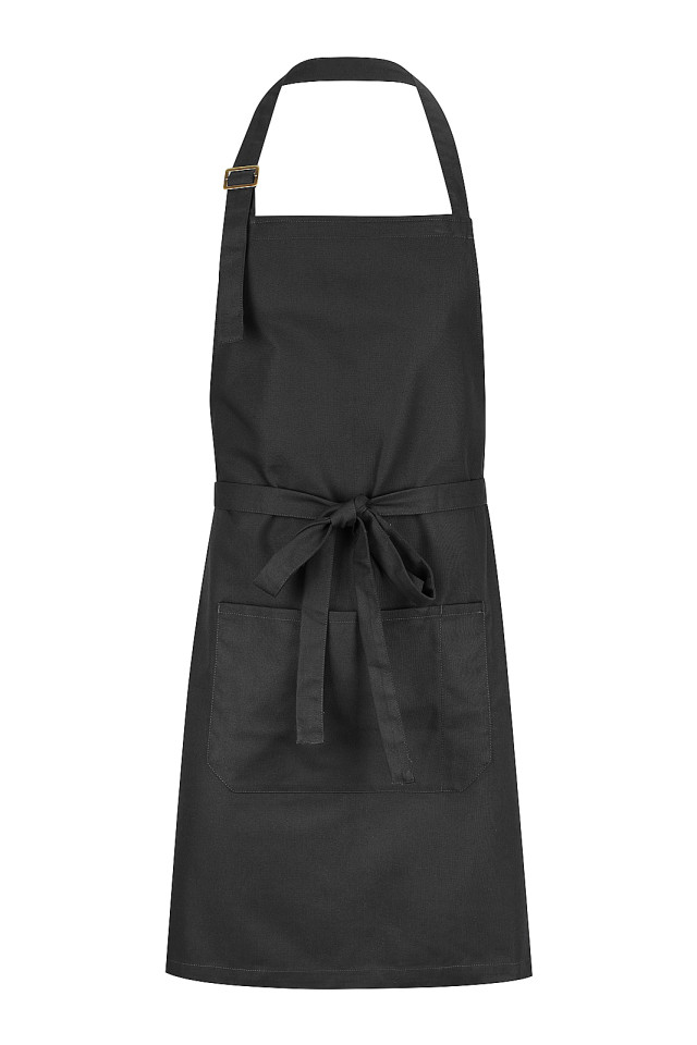 Unisex Alfie Bib Apron Black