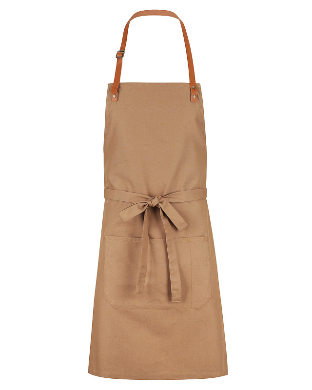 Apron Neck Strap Tan