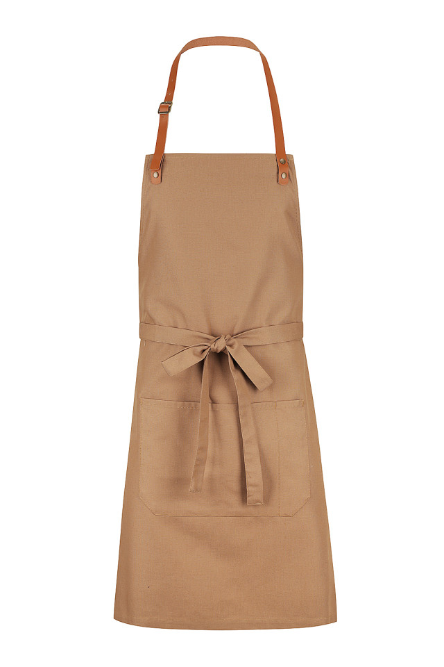 Apron Neck Strap Tan