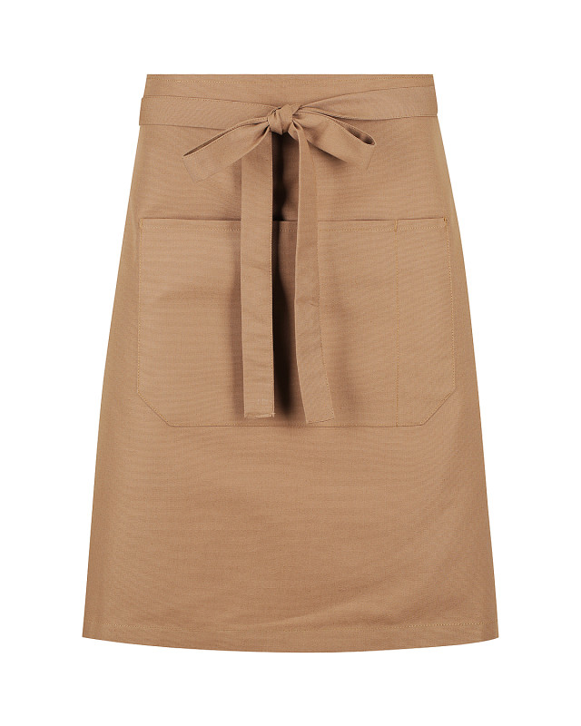 Unisex Capri Waist Apron Khaki