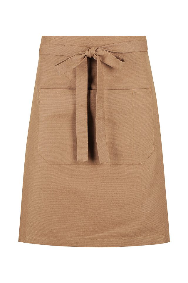 Unisex Capri Waist Apron Khaki