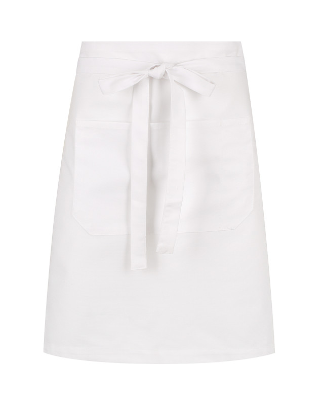 Unisex Colby Waist Apron White