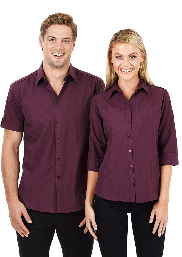 Men’s Murray Short Sleeve Shirt Black - Image 2