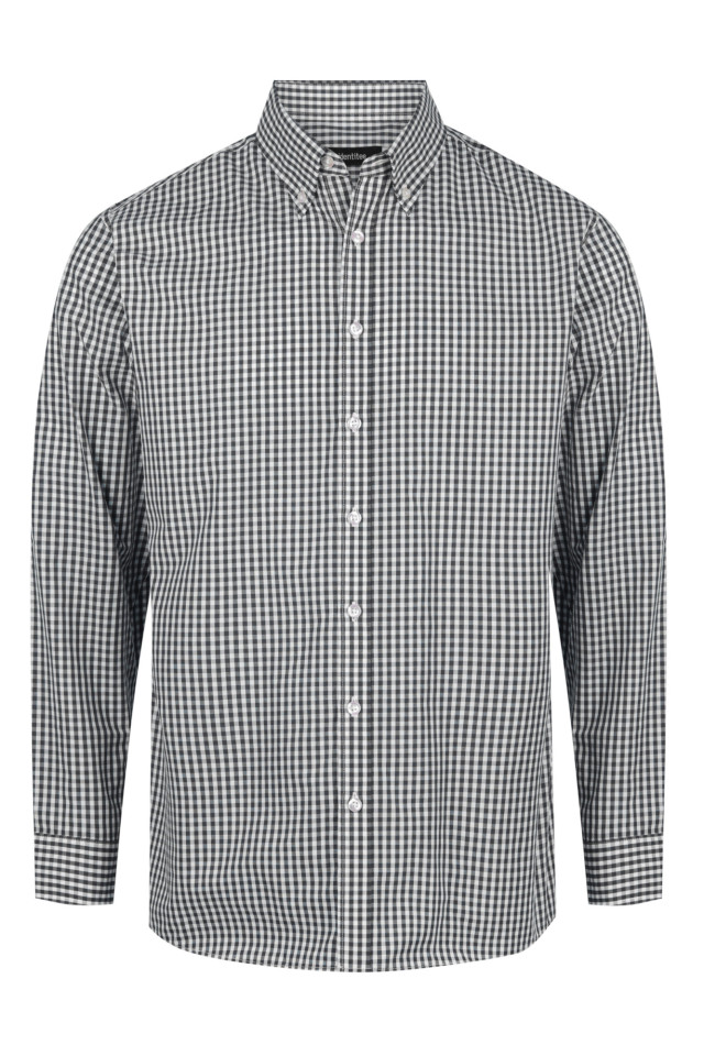 Men’s Miller Long Sleeve Shirt Black/White