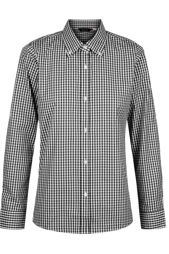 Women’s Miller Long Sleeve Shirt Black/White