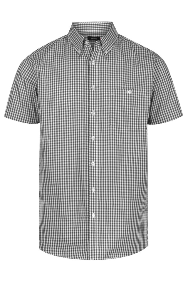 Men’s Miller Short Sleeve Shirt Black/White