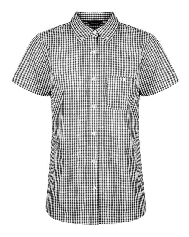 Women’s Miller Short Sleeve Shirt Black/White