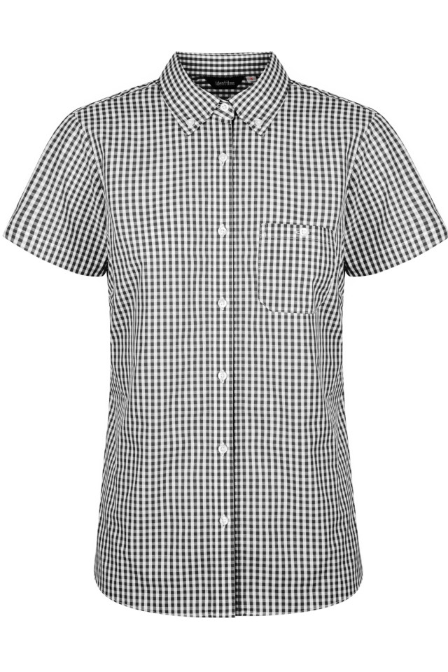 Women’s Miller Short Sleeve Shirt Black/White