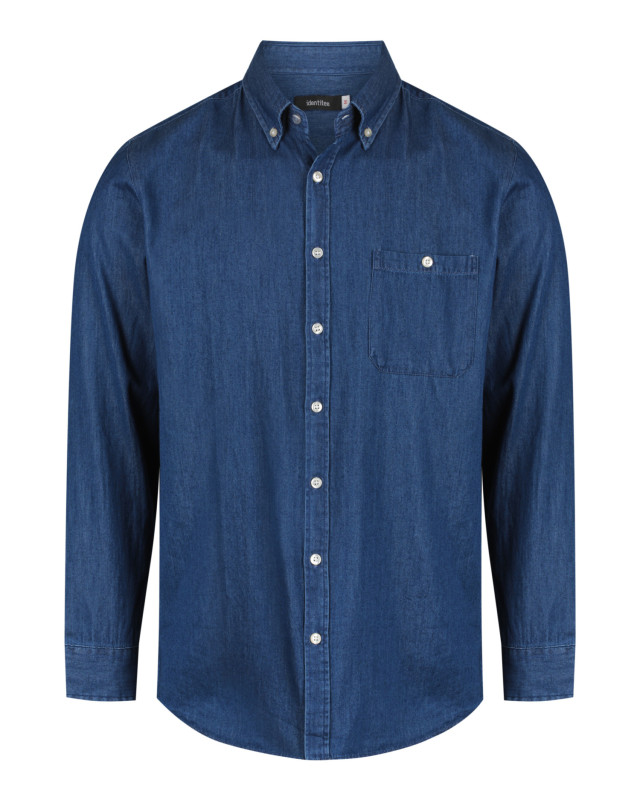 Men’s Dylan Long Sleeve Shirt Indigo Blue