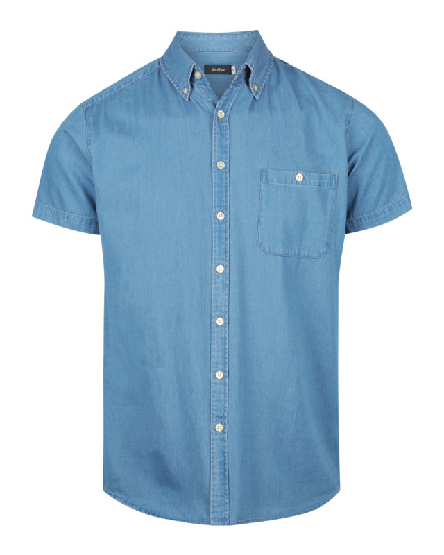 Men’s Dylan Short Sleeve Shirt Vintage Blue