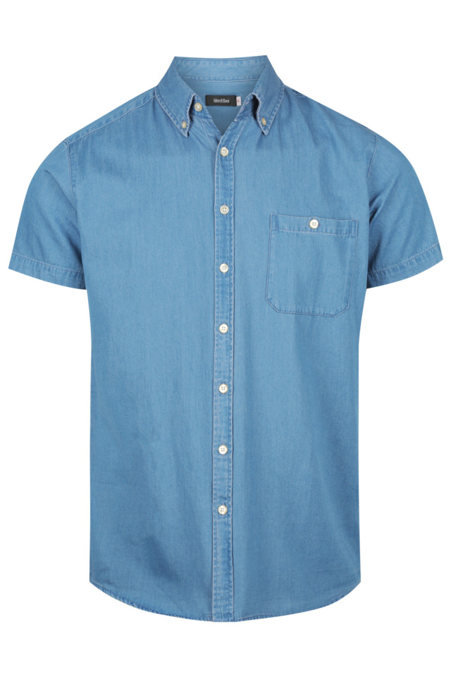 Men’s Dylan Short Sleeve Shirt Vintage Blue