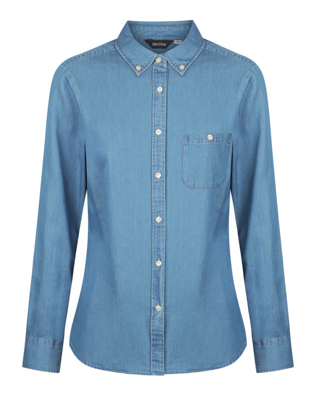 Women's Dylan Long Sleeve Shirt Vintage Blue