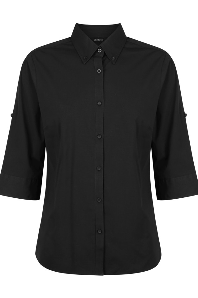 Women’s Baxter 3/4 Sleeve Shirt Black