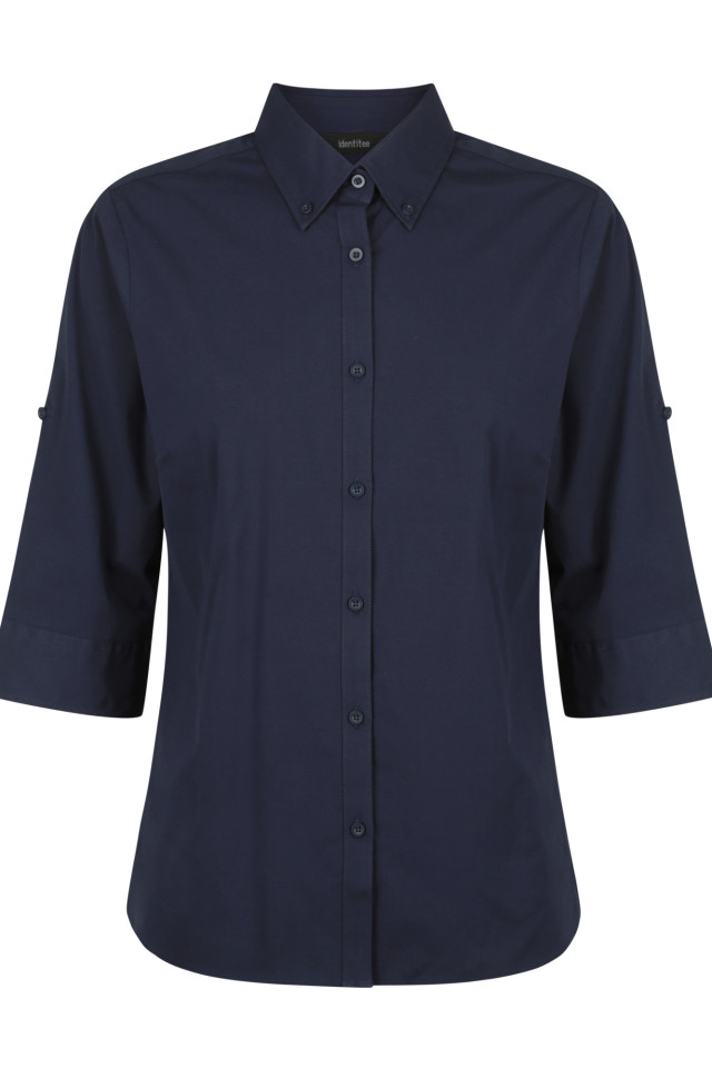 Women’s Baxter 3/4 Sleeve Shirt Navy