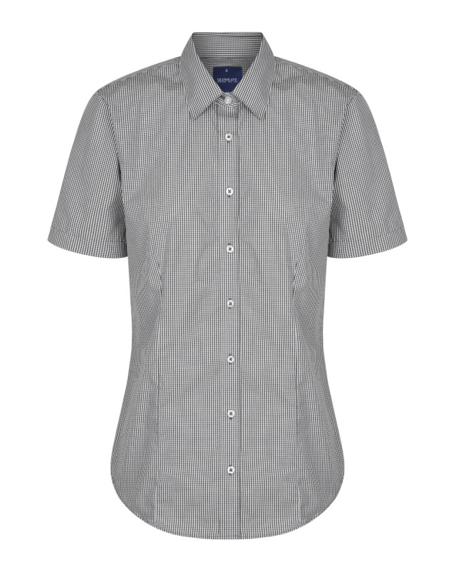Women’s Westgarth Gingham Short Sleeve Shirt Black