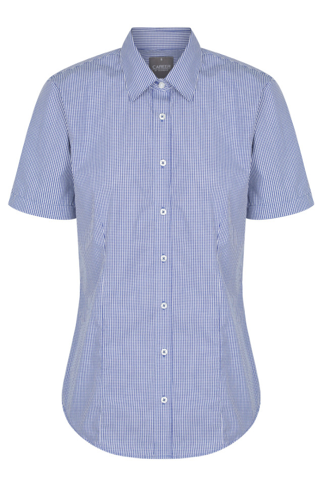 Women’s Westgarth Gingham Short Sleeve Shirt Navy