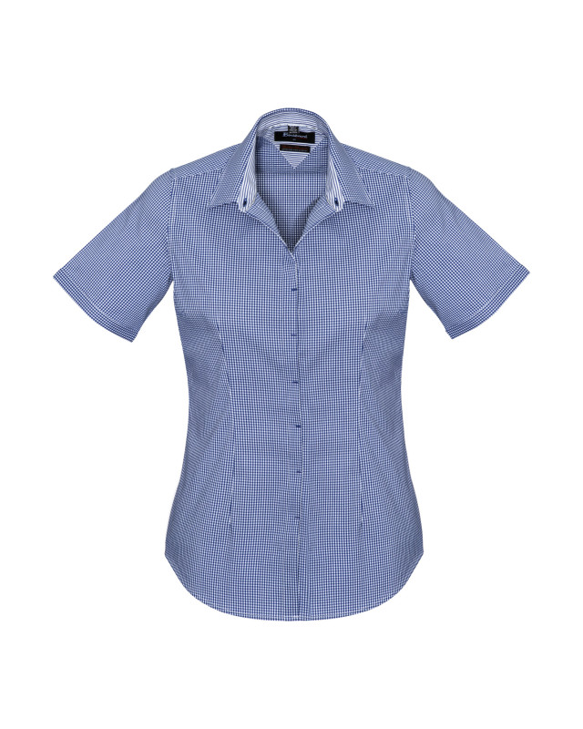 Womens Newport Short Sleeve Shirt French Navy