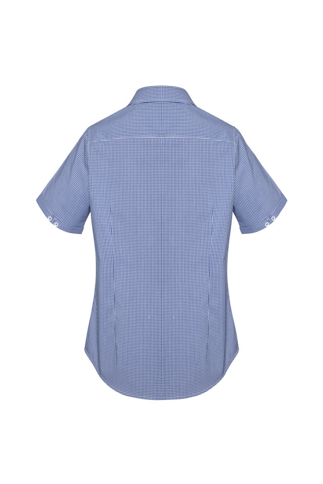 Womens Newport Short Sleeve Shirt French Navy - Image 3