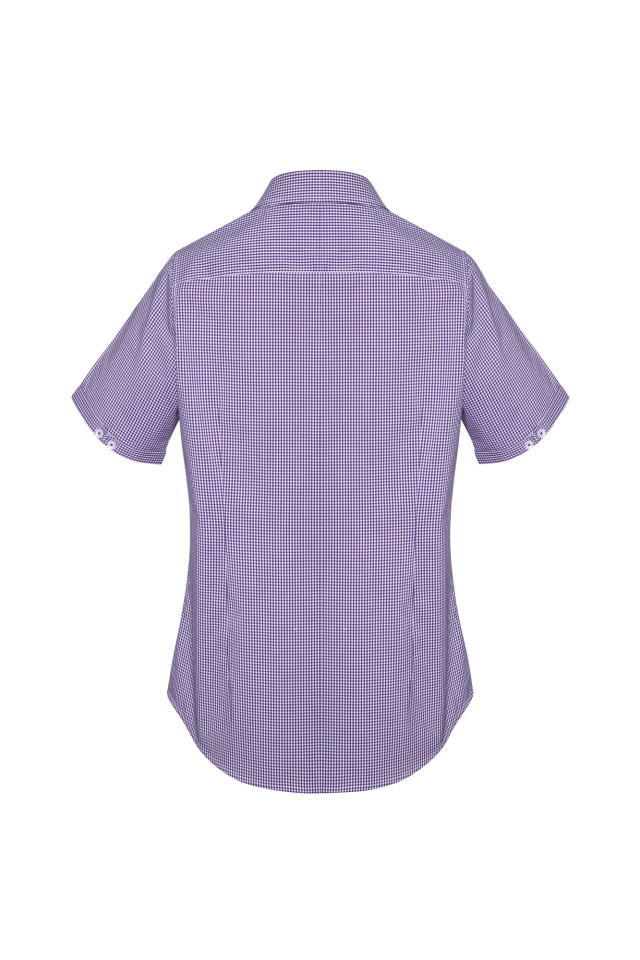 Womens Newport Short Sleeve Shirt Purple Reign - Image 3