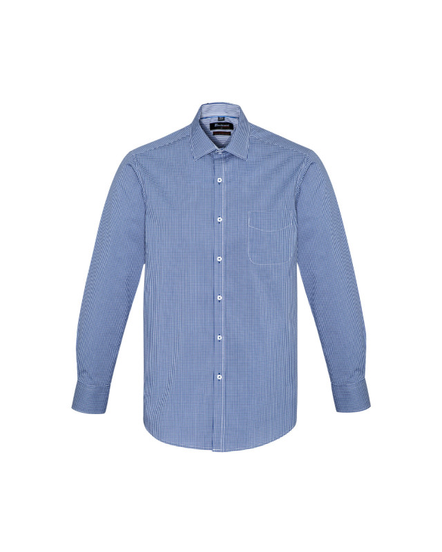 Mens Newport Long Sleeve Shirt French Navy