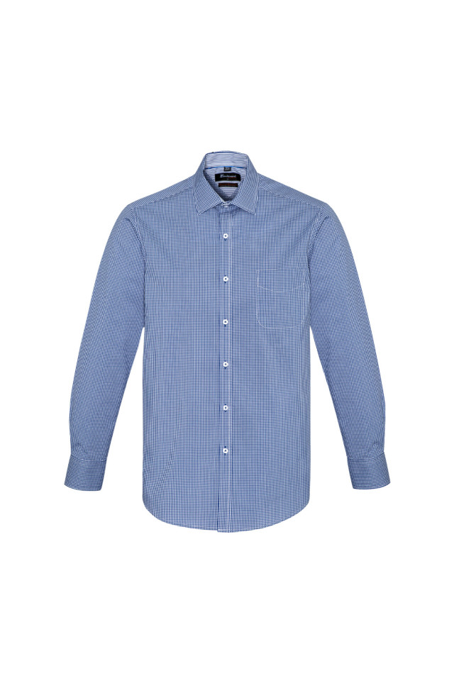 Mens Newport Long Sleeve Shirt French Navy