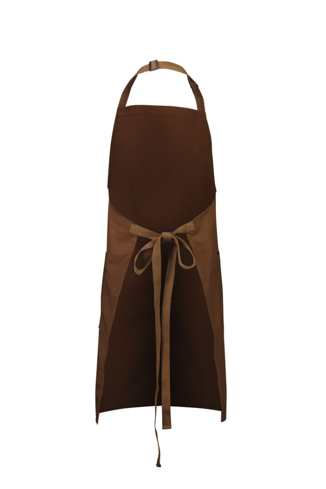 Unisex Barley Apron Cinnamon - Image 4