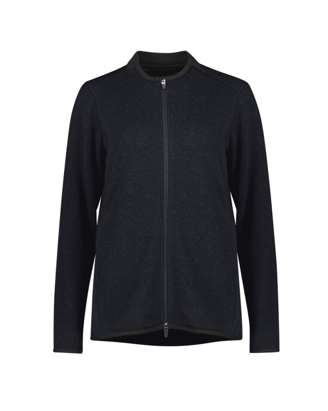 Womens Nova Zip Front Jumper Navy Marley