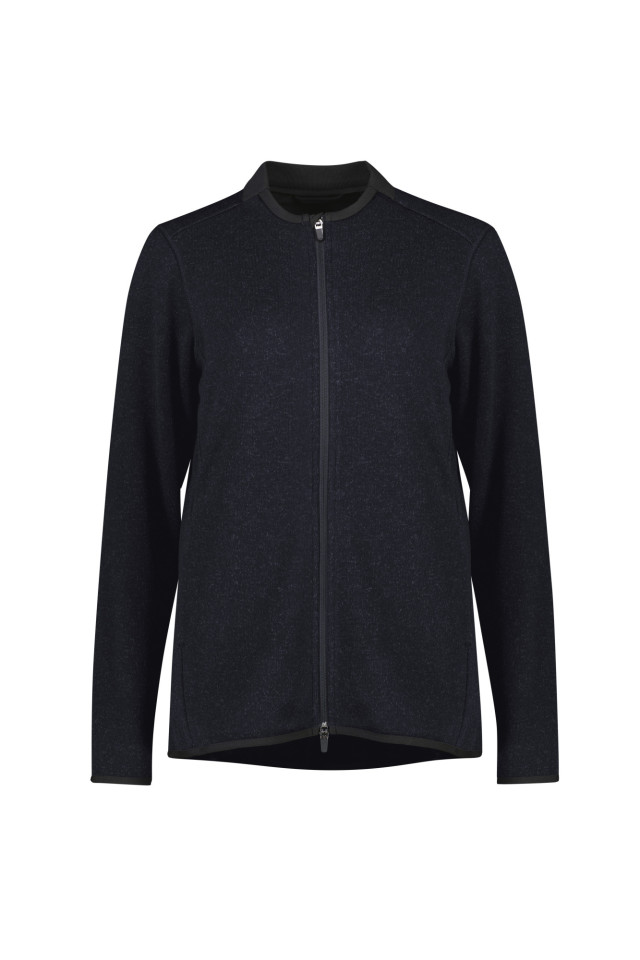 Womens Nova Zip Front Jumper Navy Marley