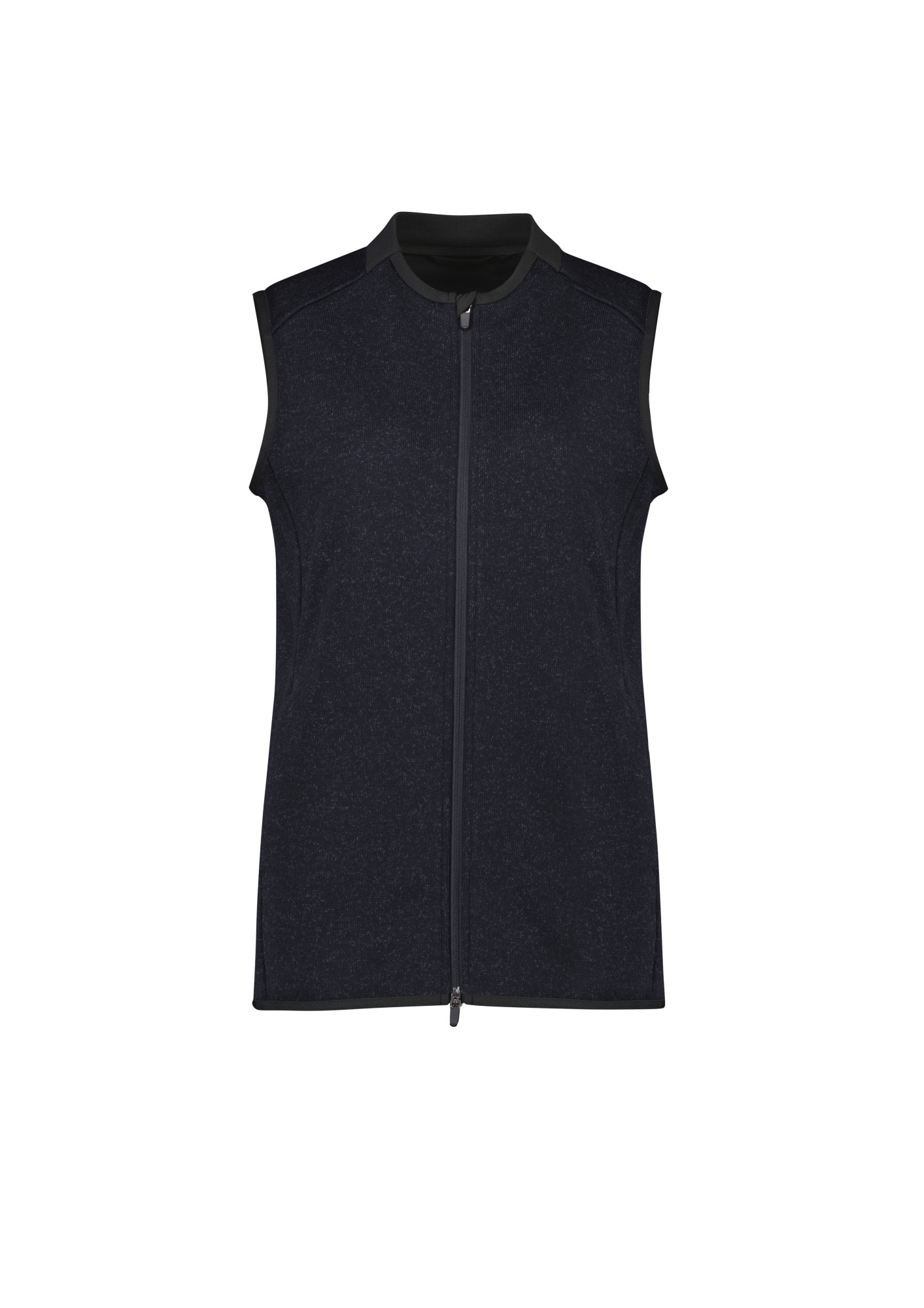 Womens Nova Zip Front Vest Navy Marley