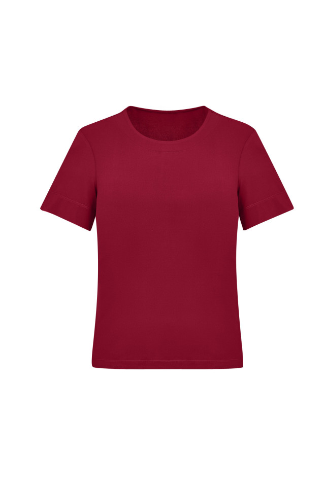Womens Marley Short Sleeve Jersey Top Cherry