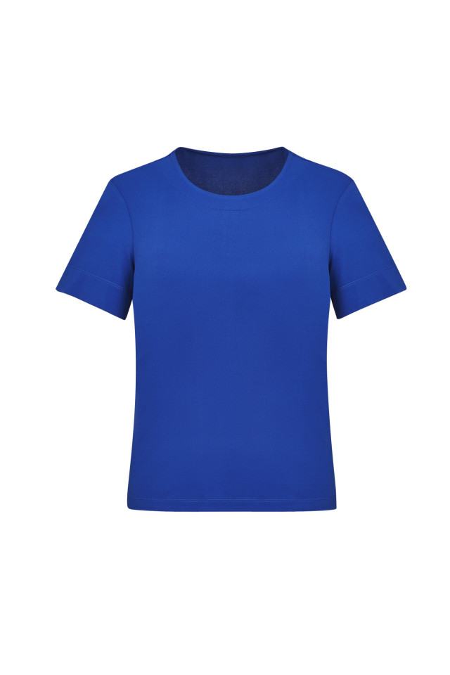 Womens Marley Short Sleeve Jersey Top Electric Blue